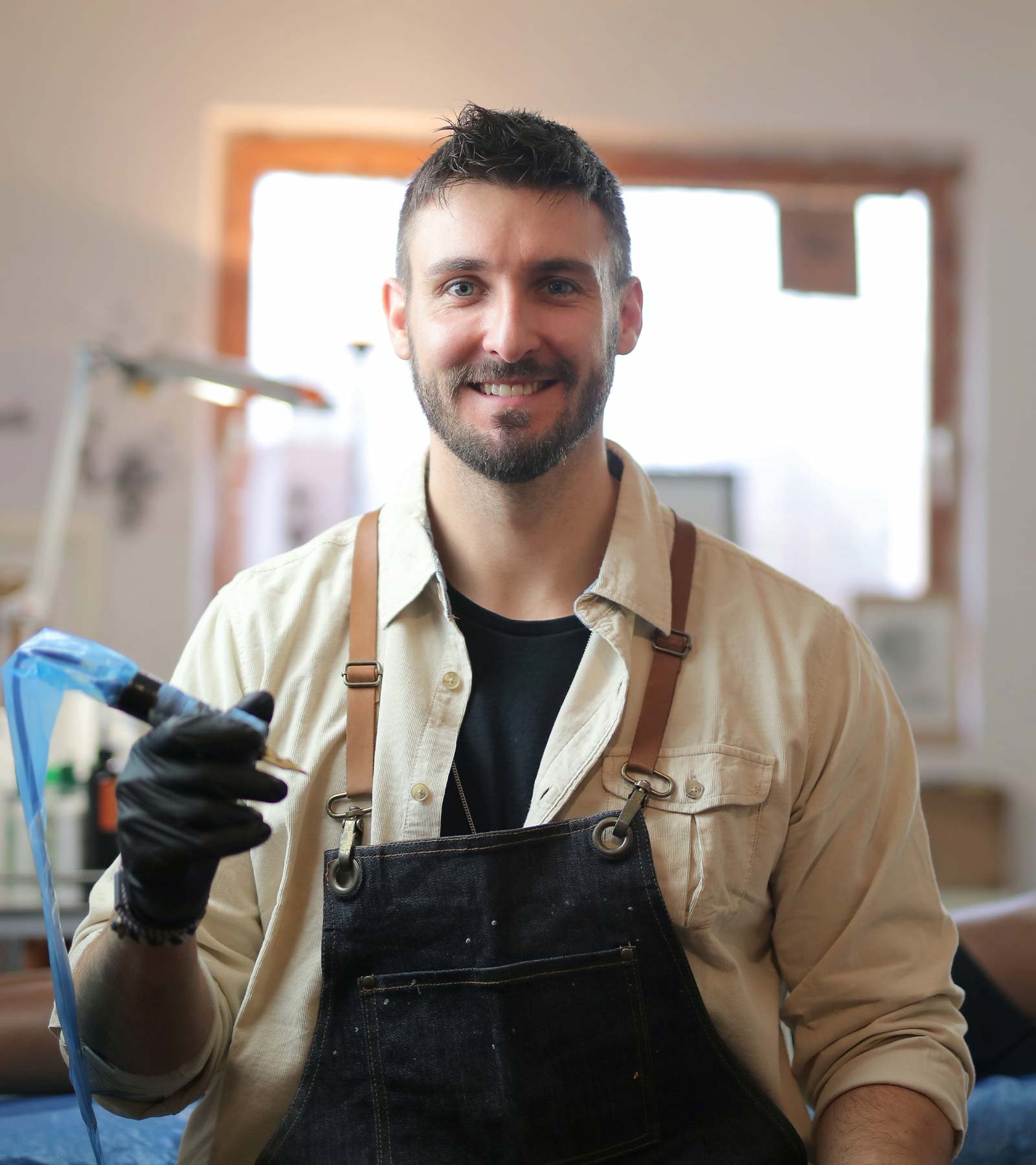 How Abstract reached a global audience with a minuscule budget 3 Man holding Soldering Iron